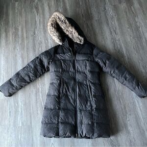 Eddie Bauer Womens Petite XS Parka Down Puffer Coat